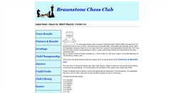 Desktop Screenshot of braunstonechessclub.org.uk